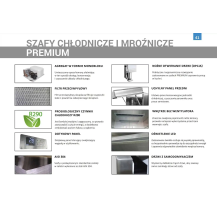 Szafa chłodnicza 610L 714x869x2065 Dora-Metal DM-92131 PREMIUM