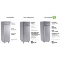Szafa chłodnicza przeszklona 610L 714x869x2065 Dora-Metal DM-92632 PREMIUM
