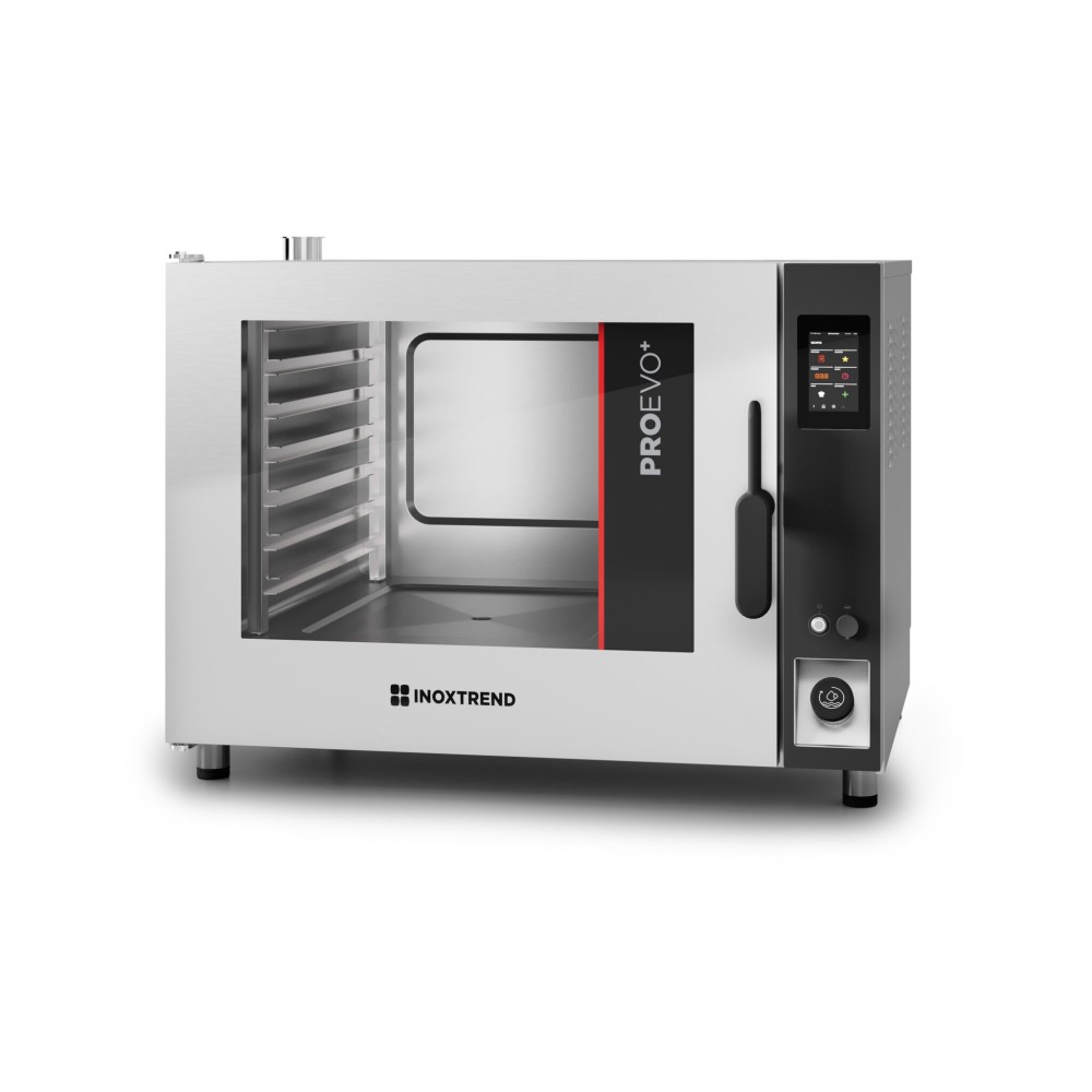 Piec konwekcyjno-parowy gazowy | 7 x GN 2/1 | 16,0 kW | panel dotykowy | Inoxtrend PPDT 207G