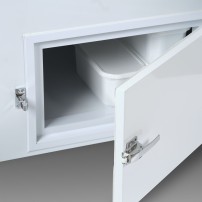Dystrybutor do lodów | witryna do lodów SIC4WB | 4 kuwety | 836x838x1270 mm