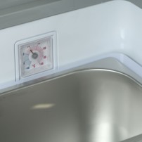 Dystrybutor do lodów | witryna do lodów SIC4WB | 4 kuwety | 836x838x1270 mm