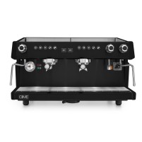 Ekspres kolbowy do kawy Cime Luna SB-20 Timer | Total Black | 2-grupowy
