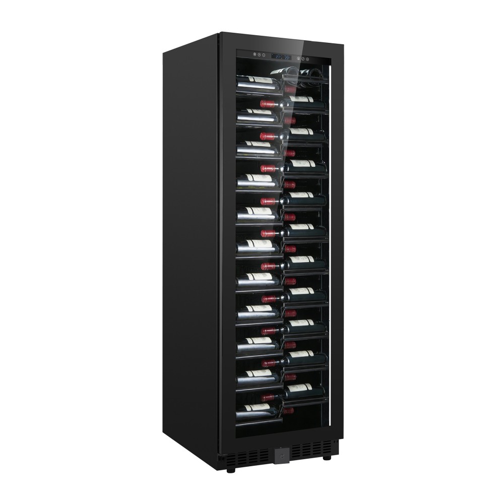 Chłodziarka do wina WC1281BF wolnostojąca i do zabudowy | 425 l / 128 butelek | 595x695x1804 mm