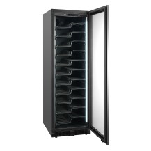 Chłodziarka do wina WC1281BF wolnostojąca i do zabudowy | 425 l / 128 butelek | 595x695x1804 mm