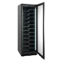 Chłodziarka do wina WC1281BF wolnostojąca i do zabudowy | 425 l / 128 butelek | 595x695x1804 mm