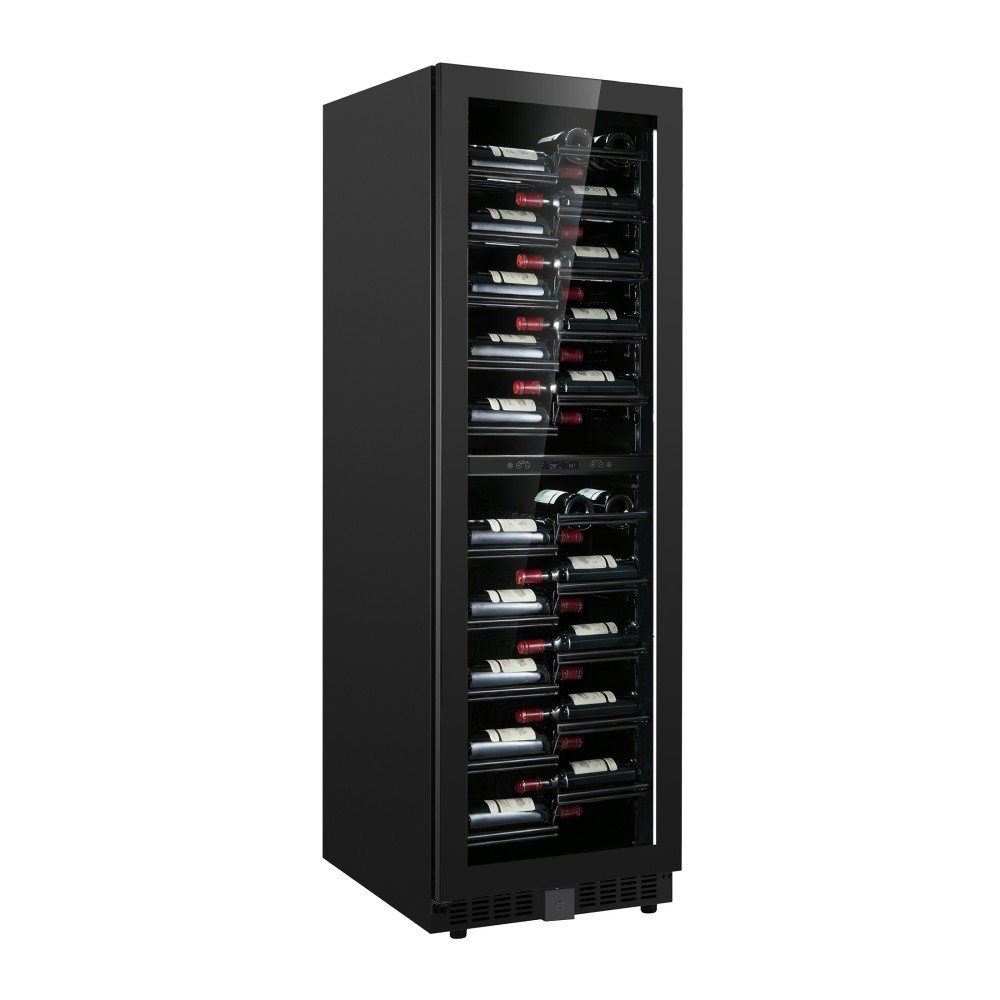 Chłodziarka do wina dwustrefowa WC1162BF | 595x695x1804 mm | 116 butelek