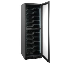 Chłodziarka do wina dwustrefowa WC1162BF | 595x695x1804 mm | 116 butelek