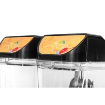 Granitor do sorbetów | slush shake | 15 l + 15 l | SLUSH K.2