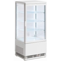 Witryna chłodnicza | cukiernicza | wolnostojąca | 78 l | LED | biała | RT-79W