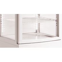 Witryna chłodnicza | cukiernicza | wolnostojąca | 78 l | LED | biała | RT-79W