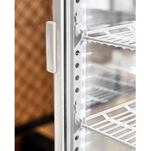 Witryna chłodnicza | cukiernicza | wolnostojąca | 78 l | LED | biała | RT-79W