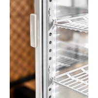 Witryna chłodnicza | cukiernicza | wolnostojąca | 78 l | LED | biała | RT-79W