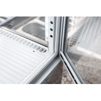 Witryna chłodnicza | cukiernicza | wolnostojąca | 78 l | LED | biała | RT-79W
