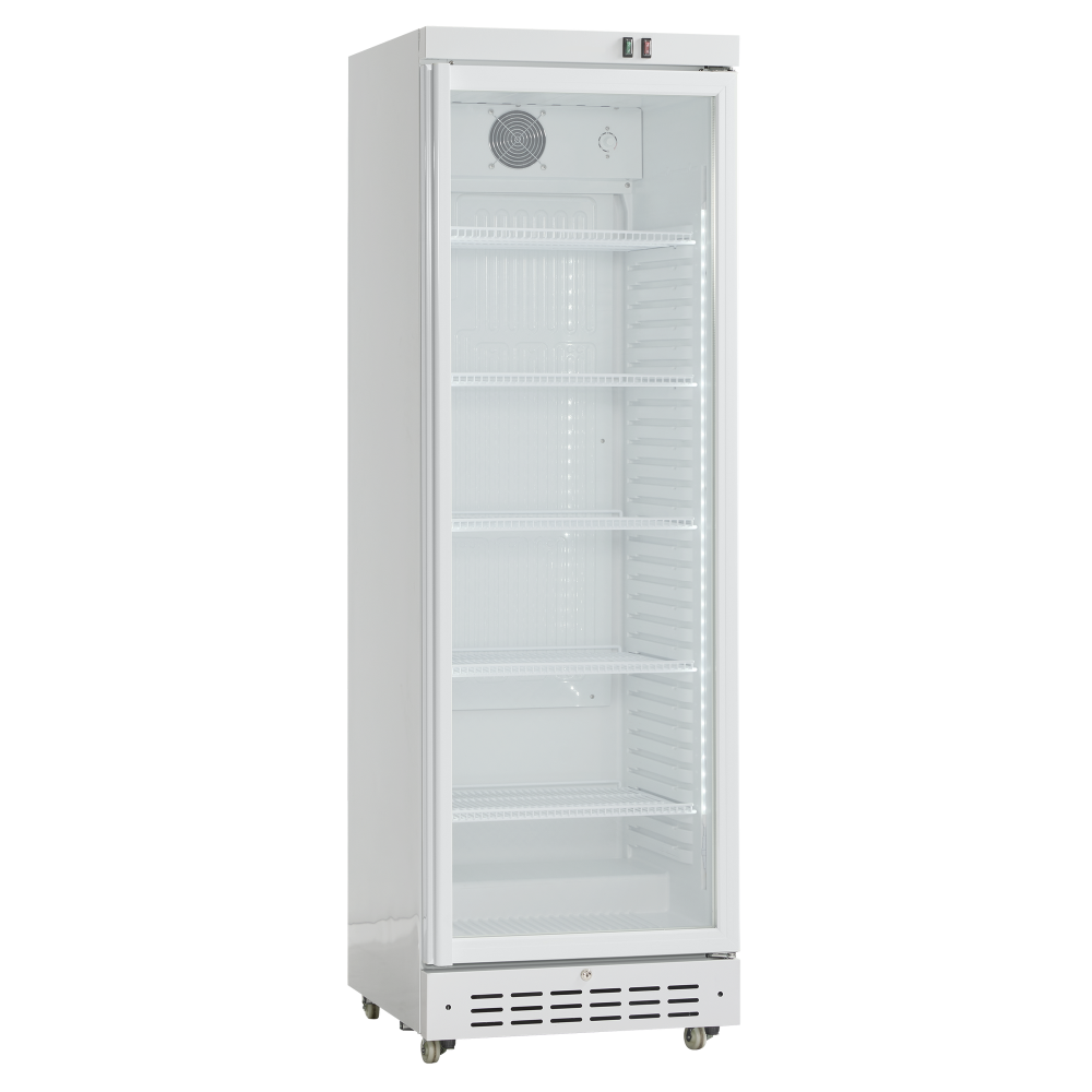 Szafa chłodnicza przeszklona Resto Quality DC389WD | 600x570x1886 mm | biały | 360 l