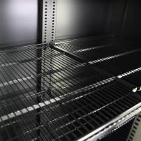 Szafa chłodnicza przeszklona Resto Quality DC1000BSLD | drzwi przesuwne | 1130x724x2023 mm | czarny | 933 l