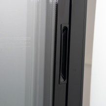Szafa chłodnicza przeszklona Resto Quality DC1000BSLD | drzwi przesuwne | 1130x724x2023 mm | czarny | 933 l