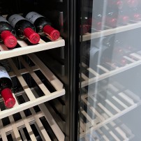 Chłodziarka do wina | szafa chłodnicza na wino Resto Quality WC105BG | do 105 butelek | 209 l