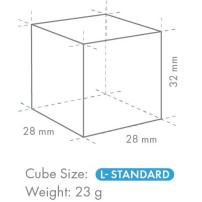 Kostkarka do lodu Hoshizaki IM-240DPE | 210 kg/24h | chłodzona powietrzem | kostka sześcian | 28x28x32 mm