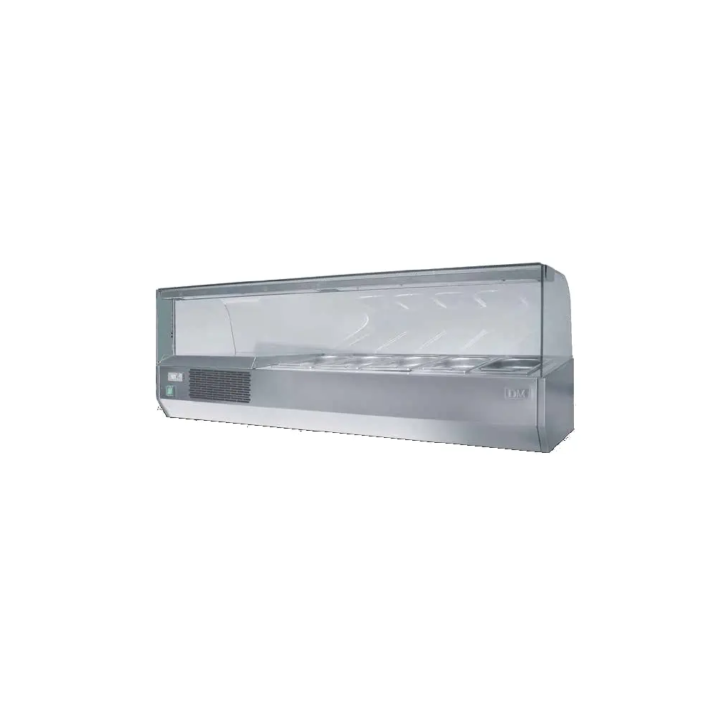 Nadstawka chłodnicza 6 x 1/4 GN 1320x350x460 Dora-Metal DM-94050.6