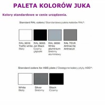 Regał chłodniczy 3750x775x2000, Juka York R-1 YR 375/80