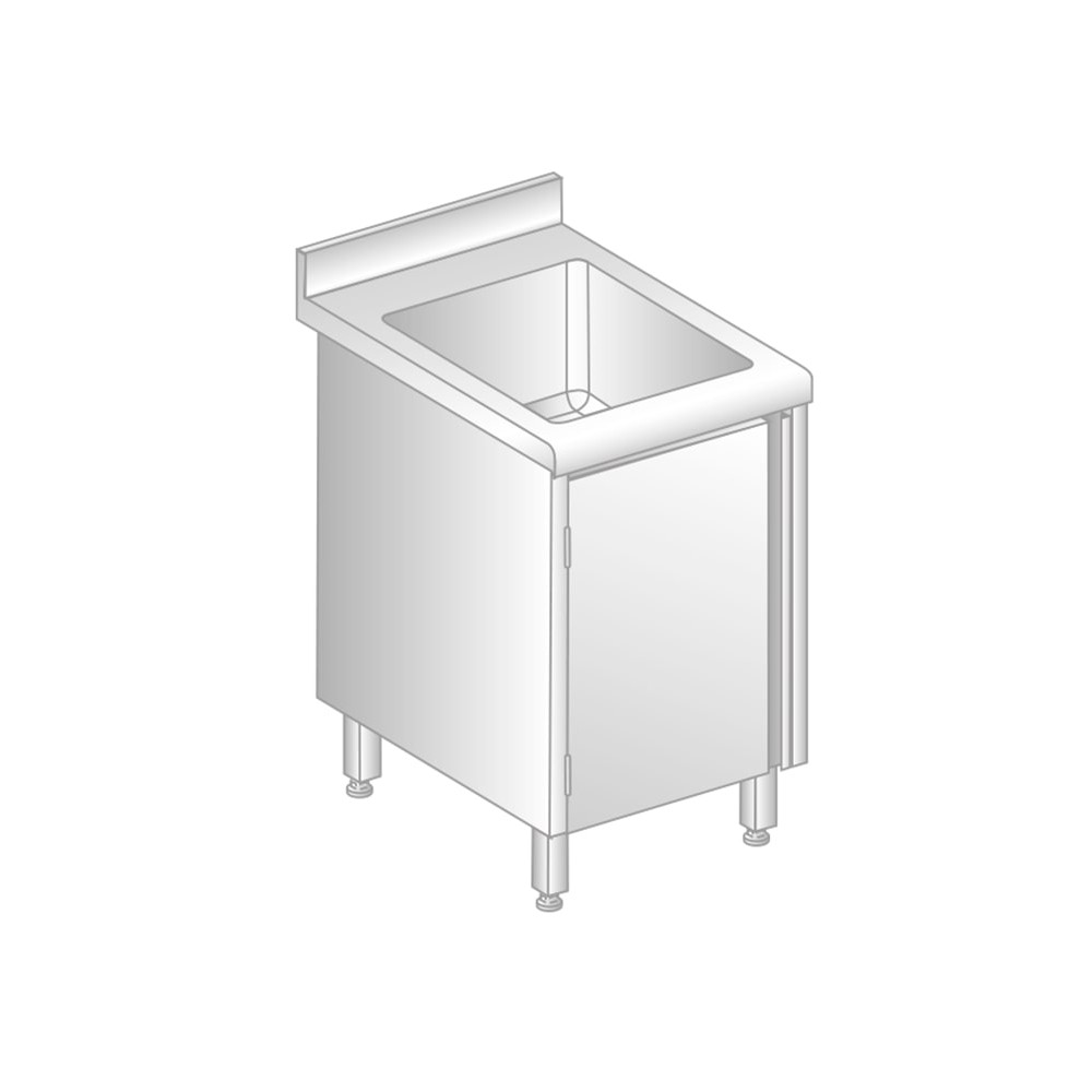UMYWALKA Z SZAFKĄ 500x500x850 Dora-Metal DM-S-3231