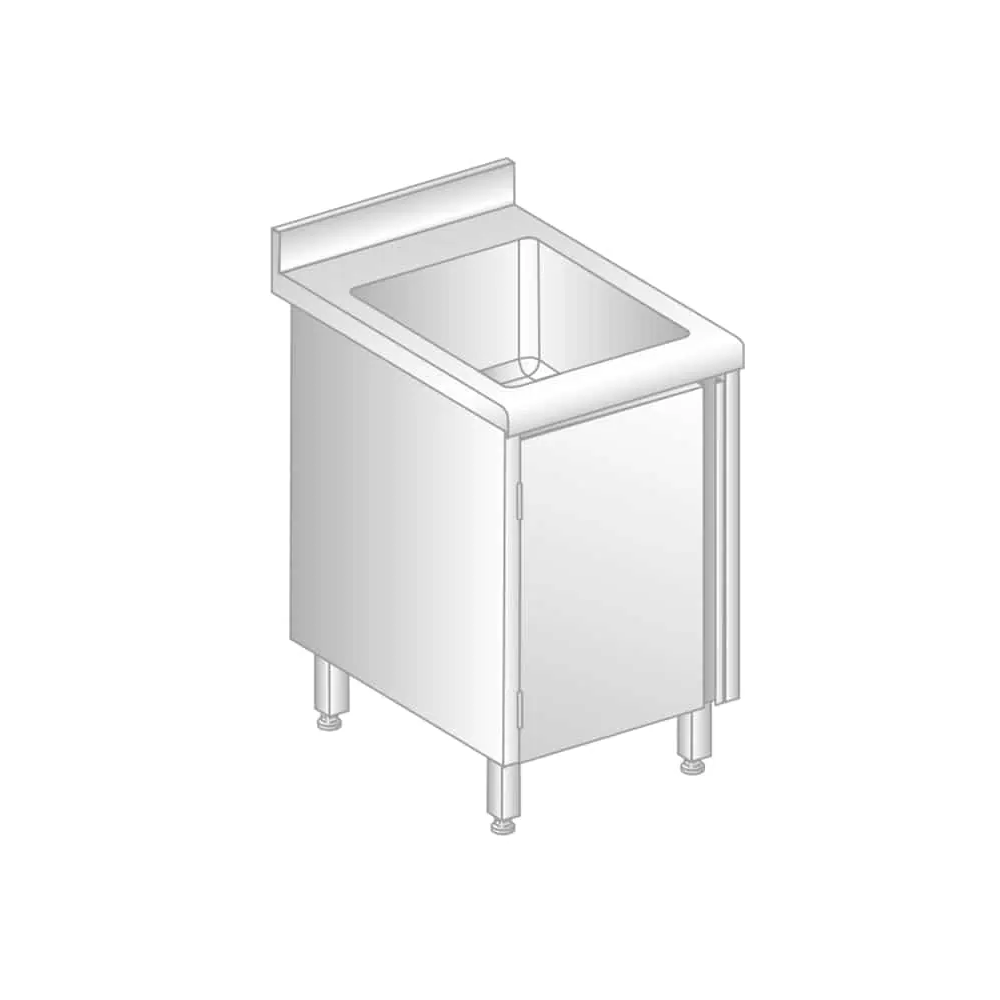 UMYWALKA Z SZAFKĄ 500x600x850 Dora-Metal DM-S-3231