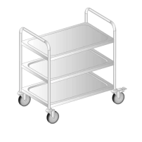 WÓZEK KELNERSKI 855x685x870 Dora-Metal DM-S-3423