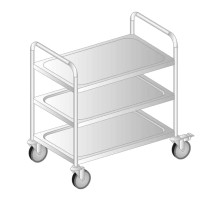 WÓZEK KELNERSKI 1185x685x870 Dora-Metal DM-S-3423