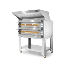 Piec do pizzy 2 komorowy, na podstawie, wersja szeroka 2 x 6 x 350mm Cuppone Donatello DN635L/2CD