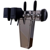 Kolumna z kranami do dystrybutorów podblatowych Mijar DRINK TOWER
