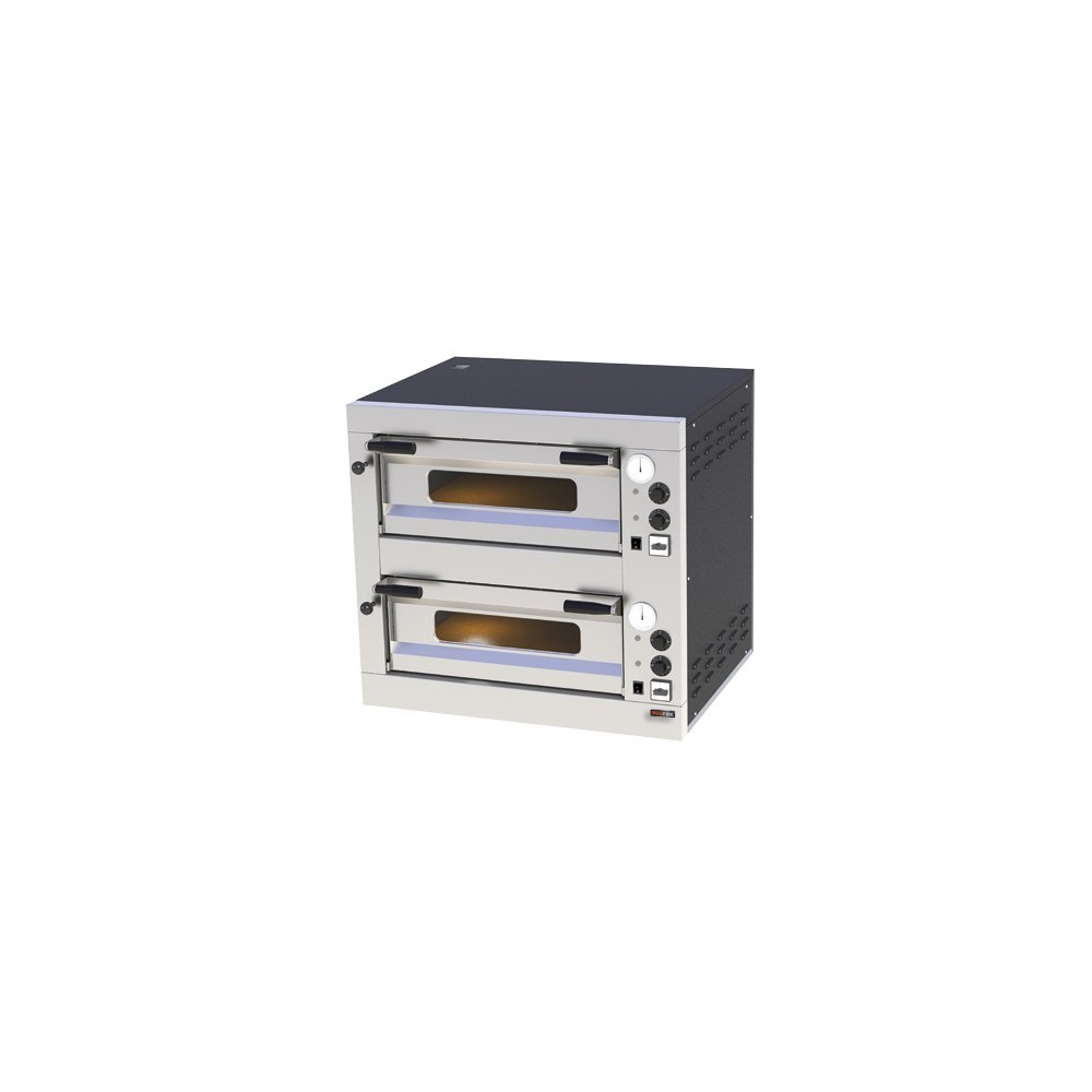 Piec do pizzy 2-poziomowy, 830x665x763, REDFOX E 8/50