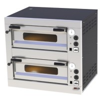 Piec do pizzy 2-poziomowy, 830x665x763, REDFOX E 8/50
