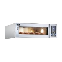 Piec piekarniczy-cukierniczy modułowy, 1 komorowy, panel elektroniczny, blachy 2x600x800, 1530x1520x320 WIESHEU Ebo 128S