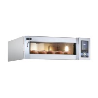 Piec piekarniczy-cukierniczy modułowy, 1 komorowy, panel elektroniczny, blachy 1x600x400, 930x958x350 WIESHEU Ebo 63M