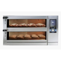 Piec piekarniczy-cukierniczy modułowy, 2 komorowy, panel elektroniczny, blachy 4x600x400, 930x1358x450 WIESHEU Ebo 68M