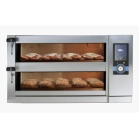 Piec piekarniczy-cukierniczy modułowy, 2 komorowy, panel elektroniczny, blachy 2x600x800, 1130x1158x450 WIESHEU Ebo 86L