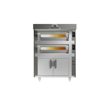 Piec do pizzy 1 komorowy, elektryczny z garownią z okapem, o pojemności 1 x 9 x 35 cm, 1440x1520x1440, Italforni Euro EVO EVC Y2