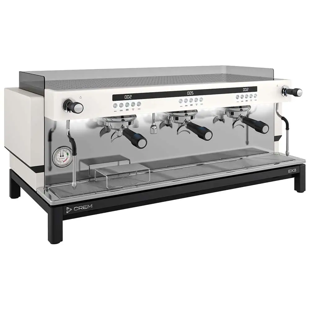 Ekspres do kawy 3-grupowy EX3 3GR W PID | 4,35 kW | Top Version CREM EX3 3GR W PID