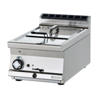 Frytownica gazowa, 400x700x280, RM GASTRO F13T - 74 G