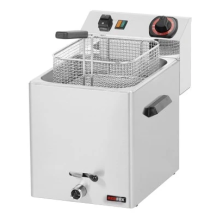 Frytownica elektryczna 8 l z kranem, 270x420x370, REDFOX FE - 07 V