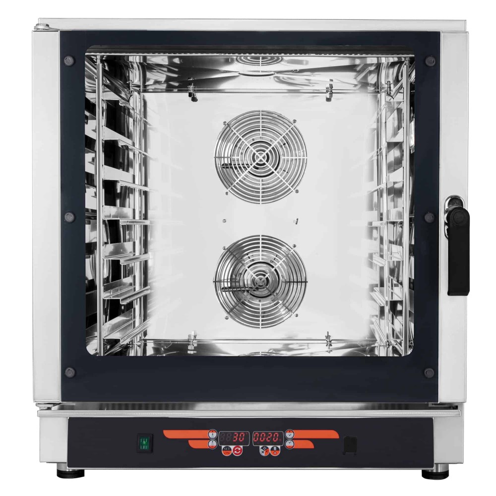 Piec konwekcyjno-parowy FED07 | 7xGN1/1 | 7x600x400 | sonda | 9 programów | 10,7kW Resto Quality FED07
