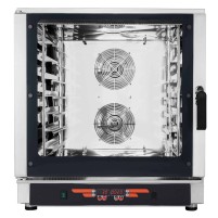 Piec konwekcyjno-parowy FED07 | 7xGN1/1 | 7x600x400 | sonda | 9 programów | 10,7kW Resto Quality FED07