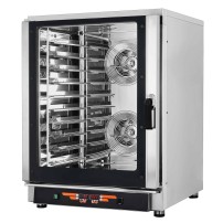 Piec konwekcyjno-parowy  FED10 | 10xGN1/1 | 10x600x400 | sonda | 9 programów | 12,7kW Resto Quality FED10