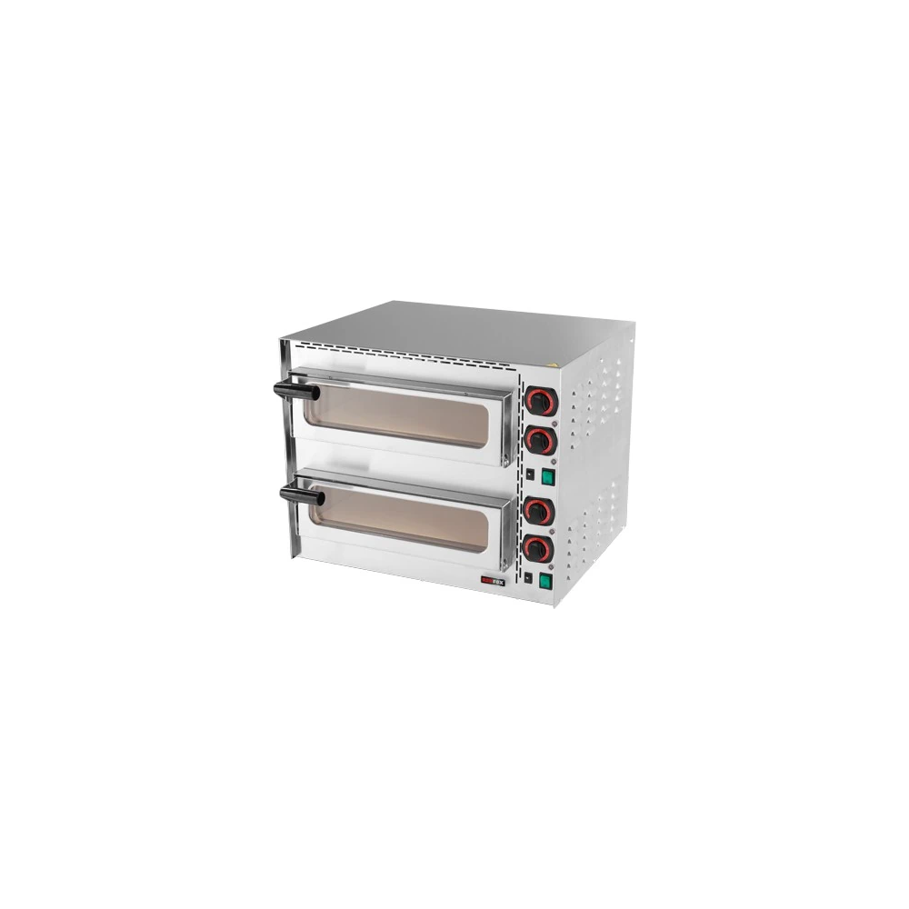 Piec do pizzy dwupoziomowy, 577x537x478, REDFOX FP - 68R