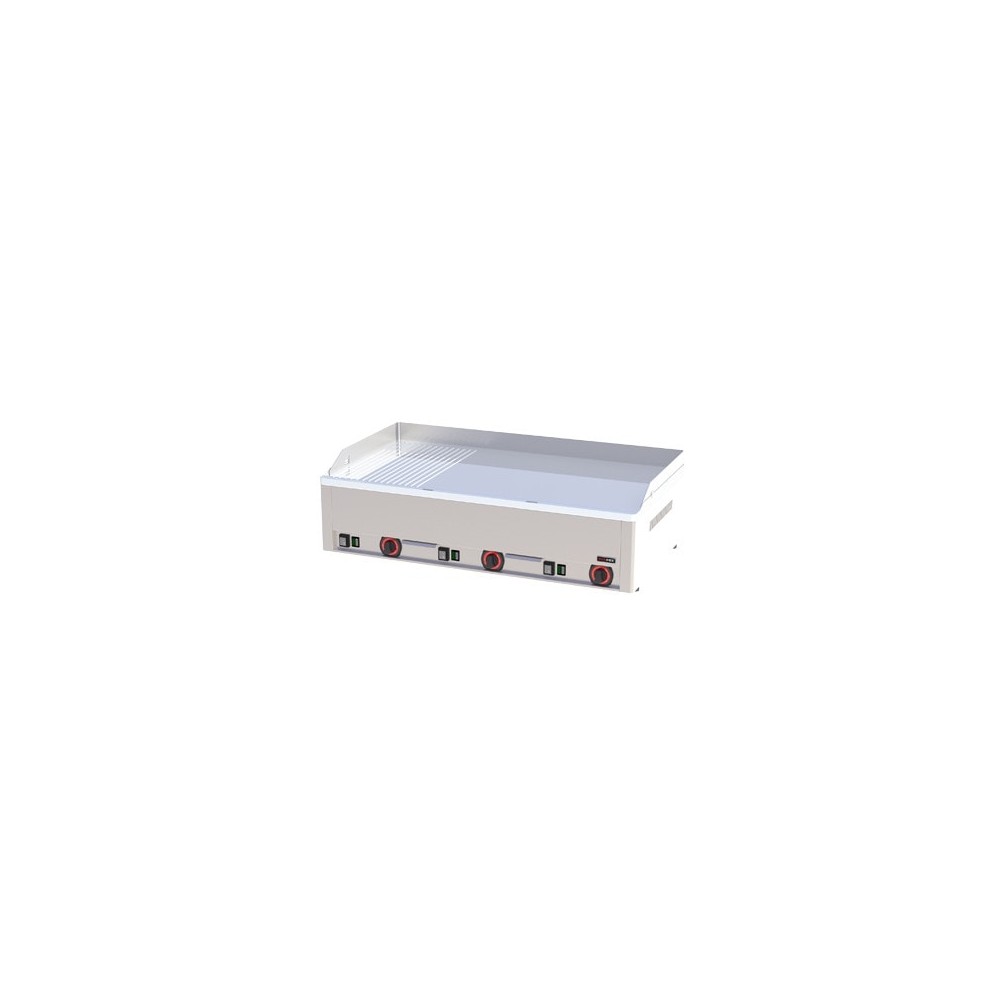 Płyta grillowa chromowana elektryczna, 990x540x220, REDFOX FTHRC - 90 E