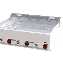 Płyta grillowa chromowana elektryczna, 990x600x290, REDFOX FTHRC 90 EL