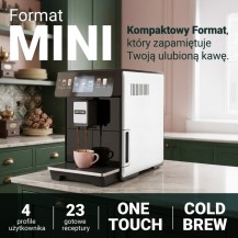 Ekspres automatyczny do kawy Coffee Format MINI OTC – biały
