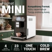 Ekspres automatyczny do kawy Coffee Format MINI OTC – biały