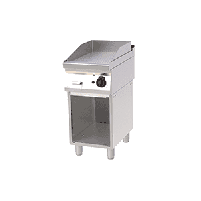 Płyta grillowa gazowa, 400x700x900, REDFOX FTR 70/40 G
