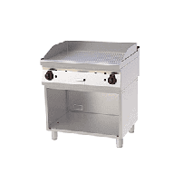 Płyta grillowa gazowa, 800x700x900, REDFOX FTR 70/80 G